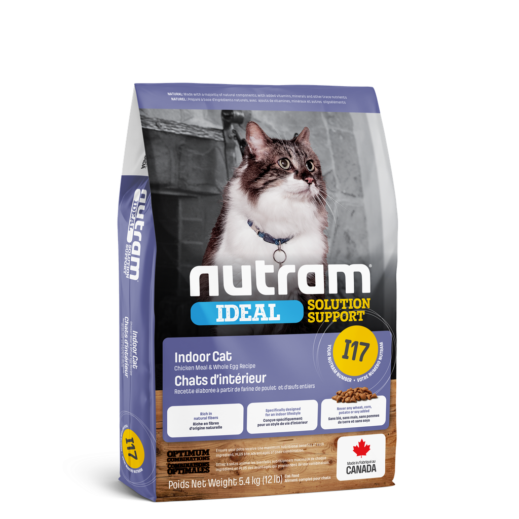 5.4KG NUTRAM I17  - INDOOR CAT