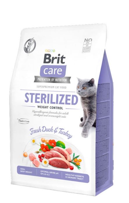 BRIT 2KG - STERILIZED AND WEIGHT CONTROL