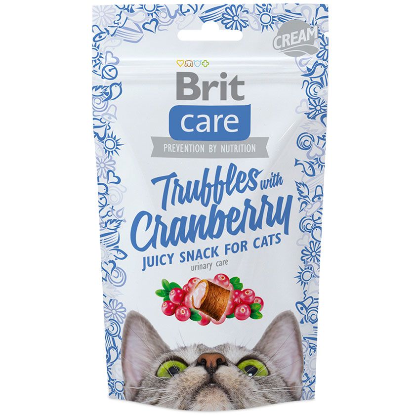 BRIT SNACK TRUFFLES WITH CRANBERRY URINARY