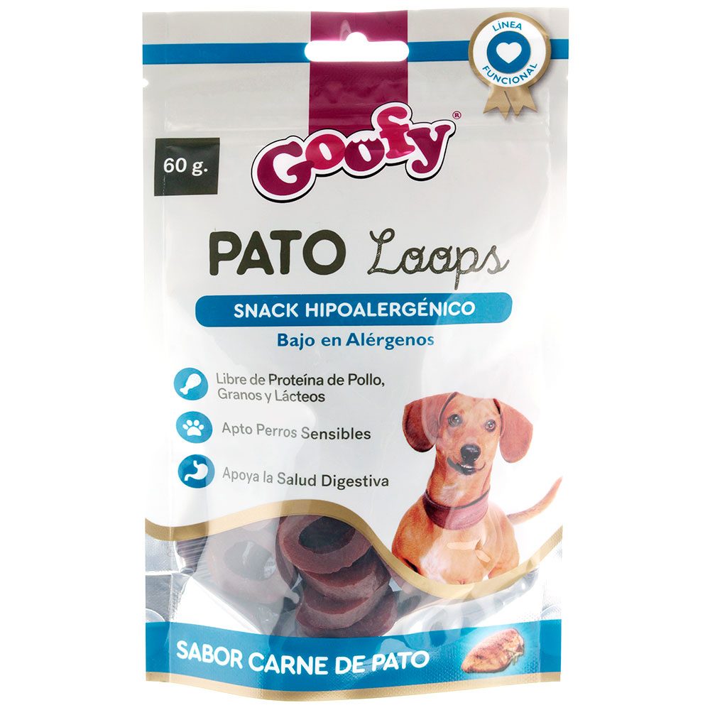 GOOFY PATO LOOPS SNACK DOG