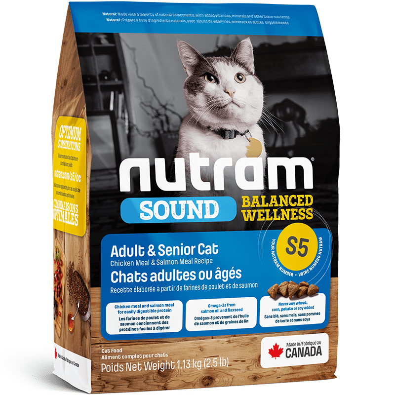 NUTRAM S5 - SENIOR CAT 5.4KG